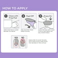 thumbnail image 5 of KISS imPRESS Press on Nails, For the Night, Black, Medium Coffin, 30 Count, 5 of 7