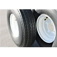 thumbnail image 2 of Antego Tire and Wheel (Set of 2) 5.70x8 Trailer Tire and Wheel Assemblies, White 4 Lug Trailer Tires and Wheels, 6 Ply, Load Range C, 2 of 4