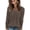 Coffee, variant on WIHOLL Long Sleeve Shirts for Women V Neck Tunic Tops Lightweight Womens Sweaters Fall Outfits