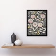 thumbnail image 4 of Artery8 Rose Flowers Pink Grey Folk Art Patterns Bedroom Art Print Framed Poster Wall Decor 12x16 inch, 4 of 5