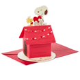 thumbnail image 1 of Tarjeta pop-up 3D de San Valentín Hallmark Snoopy, 1 of 7