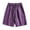 Purple, variant on ZZwxWA Mens Shorts Sales Loose Fit Plus Size Summer Pants Elastic Quick-Dry Drawstring Short Pants Oversize Printed Cozy Style Trousers Workwear Holiday Beach Shorts Fashion Male Clothing