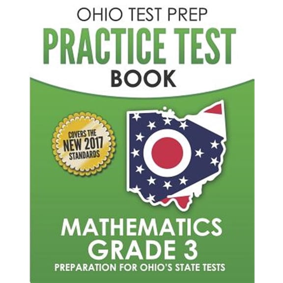 Pre-Owned Ohio Test Prep Practice Test Book Mathematics Grade 3: Preparation for Ohio's State Tests for Mathematics