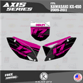 thumbnail image 4 of Kalair GFX Graphics Kit for Kawasaki KX450F (2009-2011) Axis Series, 4 of 5