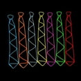 thumbnail image 3 of SHANJIA LED Light Up Necktie, Luminous Light up Tie Neon LED Ties Cool Novelty Neck Tie for Party, 3 of 3