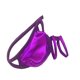 thumbnail image 1 of C dentera abierta metálica para hombre Ropa interior Ropa de dormir Zulema Ropa interior sexy Wired frente abierto C-String Tanga de cuero de imitación de los hombres \ 's, 1 of 2