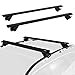 thumbnail image 3 of COWVIE 53" Pro Universal Roof Rack Cross Bars with keyed Locks Fully Assembled- Fit Raised Rails, Black, 3 of 4