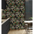 thumbnail image 6 of NextWall Ebony Tropical Canopy Peel and Stick Wallpaper, 6 of 9