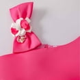 thumbnail image 6 of MEZZALL Girls Floral Print Sleeveless Party Dress Summer Casual A-Line Tiered Ruffle Children Beachwear Adorable Dresses, 6 of 9