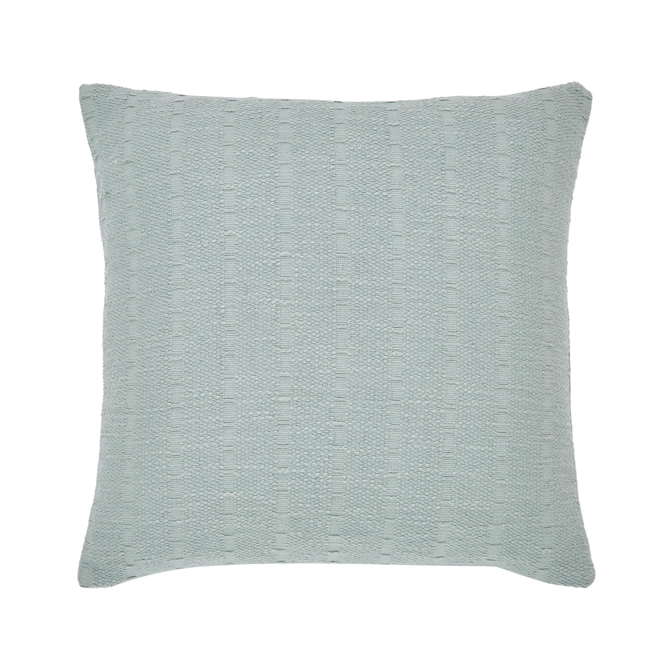 (2 pack) Better Homes & Gardens 20" x 20" Green Textured Novelty Yarn Cotton Decorative Pillow