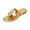 Gold, variant on Willtoo Flat Sandals for Women Pearl Slides Flower Flip Flops Round Toe Comfortable Beach Dressy Shoes