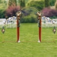 thumbnail image 6 of 3Pcs Metal Stand Wedding Arch Backdrop Stand For Ceremony Party Yard Venue Decor, 6 of 22