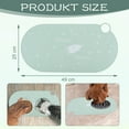thumbnail image 4 of kurtrusly Food Grade Silicone Bowl Mat High Protection Easy To Clean Wide Application Cats Bowl Mat 1Set, 4 of 6