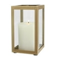 Better Homes & Gardens Decorative Metal Candle Holder Lantern, Gold