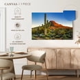 thumbnail image 5 of Elephant Stock Sonoran Desert Wall Art - Horizontal Canvas Wall Art - Living Room Wall Decor - Nature Canvas - Green And Orange Decor - 24" x 16", 5 of 8