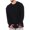 Black, variant on Long Sleeve Shirts for Men Bar Texture Solid Color Casual Fitness Sport Permeability Round Neck Long Sleeve Top