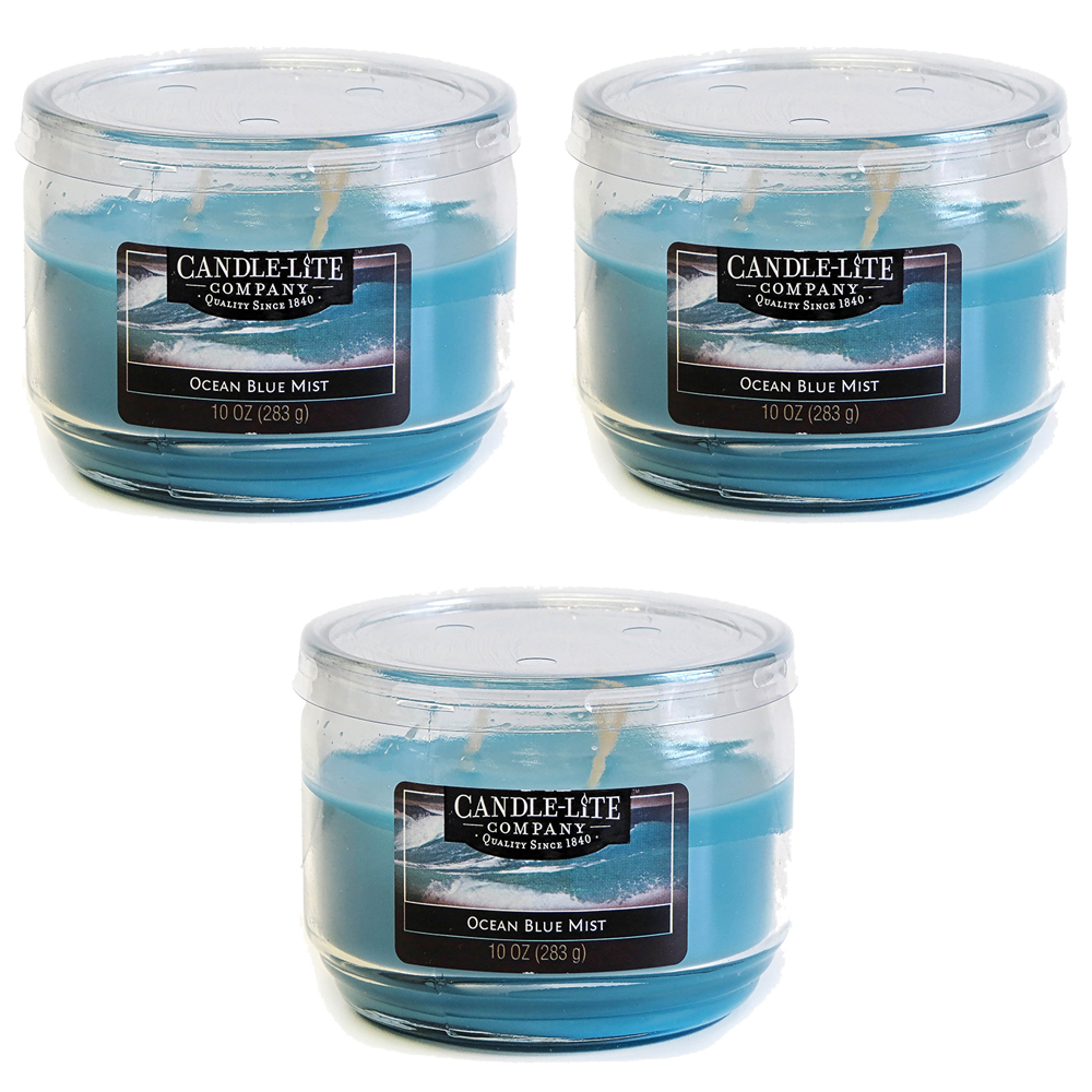 Candlelite 283 g (10 oz ) Jar Ocean Blue Mist (Pack of 3) Walmart