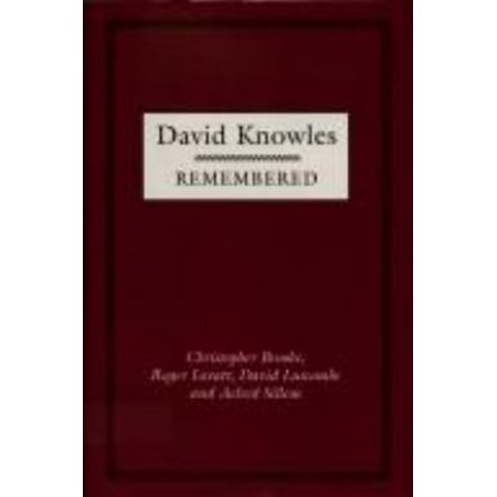 Pre-Owned David Knowles Remembered (Hardcover) 9780521372336