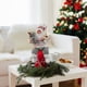 thumbnail image 4 of Fiudx Muñeco de Papá Noel Navideño, Decoración Festiva para El Hogar, Adorno para Mesa, Perfecto para Navidad y Acción de Gracias, Decoración Multiusos, Tamaño 40 X 18 Cm, Material de Tela y Plástico, 4 of 5