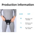 thumbnail image 2 of Inguinal Hernia Belt Elderly Hernia Pants Head Adult Male Middle-aged And Elderly Small Intestinal Gas Auxiliary Fixed Care Belt (XL(HIP106-120cm)), 2 of 5