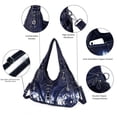 thumbnail image 4 of Angelkiss Hobo Shouder Purses for Women Crossbody Bag with Adjustable Long Straps Ultra Soft with Multiple Pockets, 4 of 5