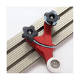 thumbnail image 5 of Bearing Roller Feeder, Upgraded Aluminum Alloy Feather Loc Board, Table Saw Feeding Safety Propelling Auxiliary Tool, 5 of 6