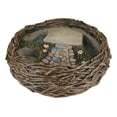 thumbnail image 4 of Ebros Gift 3.25" x 10.25" x 3.5" Multicolor Resin Whimsical Fairy Bird Nest Planter, 4 of 8