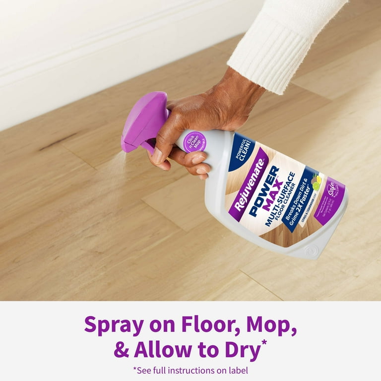 Rejuvenate PowerMax Multi-Surface Floor Cleaner, Citrus and