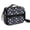 Princess and Swan, variant on Princess and Carriage White Pattern Insulated Lunch Bag with Shoulder Strap and Bottle Holder,Bento School Lunch Bag Box,11x9.5x3.5 Inches