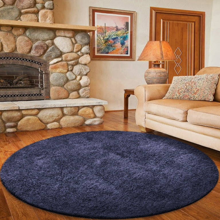 SUPER THICK 3X5 BLACK FLOKATI RUG, THICK 3000gsm WEIGHT