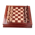 thumbnail image 1 of Juego de ajedrez Zulema de madera magnético internacional palo de rosa, 1 of 7