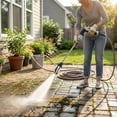 thumbnail image 3 of Aquoxis Pressure Washer, Handheld Power Washer with 360° Rotating Nozzle, 3 Spray Modes, Stainless Steel Universal Hose Fit, Tool-Free Installation, 3 of 6