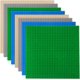 thumbnail image 3 of Paquete de 8 placas base clásicas para ladrillos de construcción, 100% compatibles con todas las principales marcas, placa base, 10" x 10", multicolor, 3 of 4