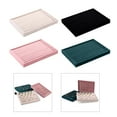 Multifunctional Jewelry Drawer Tray Soft Velvets Storage Plate for ...
