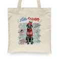 thumbnail image 2 of Hello Winter Great Dane Smiling in Red Scarf Hat Welcome Christmas Canvas Tote Bag Danes Dog Lover Gifts Reusable Shopping Grocery Bag - 00017, 2 of 5