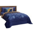 thumbnail image 1 of Cobertor  Borrega Matrimonial Elefantito Destellos Color Azul Suave, 1 of 6