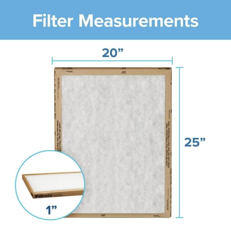 FPL03-2PK-24 20x25x1 Flat Pan Filter - Quantity 2424