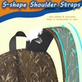 thumbnail image 5 of Camo and Grass Brown Pattern 17" School Backpacks for Teens,Waterproof Oxford Fabric,S-Shape Padded Straps for School,Travel,Hiking,Camping, 5 of 6
