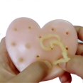 thumbnail image 1 of Heart Shape Squeeze Acne Toy Peach Pimple Popping Stress Reliever Popping Remover Fun Birthday Squeeze Toys, 1 of 3