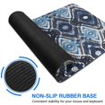 thumbnail image 6 of Long Mouse Pads for Desk,Blue Geometric Pattern Desk Mats on Top Of Desks, Desk Mouse Pad Extra Large with 3mm Non-Slip Base and Stitched Edge for Gaming,Office,Work,Home 31.5"x15.7", 6 of 6