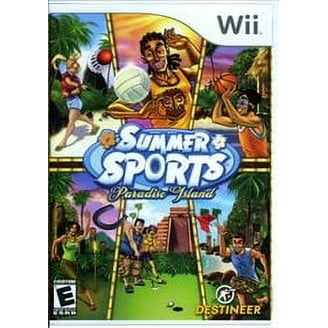 Nintendo Wii Summer Sports Paradise Island - Kids Family Video