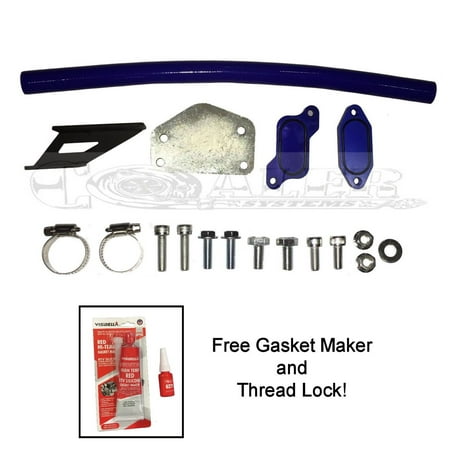 - 2004.5 – 2005 Chevy Silverado Duramax EGR Cooler Delete Kit 6.6L LBZ