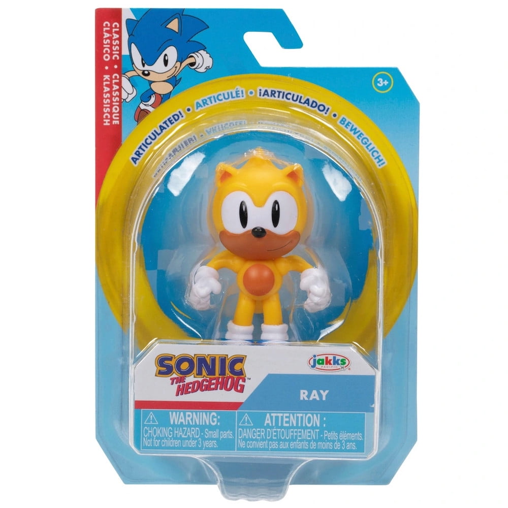 Sonic The Hedgehog Classic Action Figure- 4- RAY