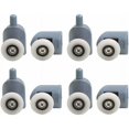 thumbnail image 1 of Shower Door Roller Shower Door Roller Shower Door Rollers Single Shower Door Rollers Includes 4 Upper Rollers 4 Lower Rollers for Bathroom Shower Enclosure, 1 of 5
