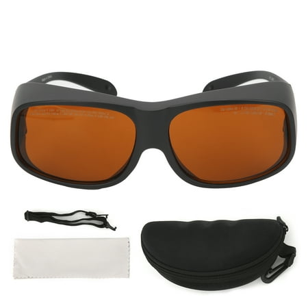 

Safety Laser Glasses 532nm+1064nm Wavelength Protective Goggles Wearproof for Eye ProtectionBlack