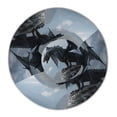 thumbnail image 2 of Daiia Valley Gray Dragon Pattern Bucket Hat - Trendy Cotton Sun Hat for Beach, Golf, Fishing - Fun Outdoor Vacation Boonie for Men and Women, 2 of 9