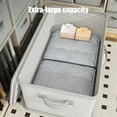 thumbnail image 5 of ZZwxWA Clothes Storage Bag Wardrobe Sorting Storage Box Portable Storage Bag Winter Cup Storage Box Indoor, 5 of 5