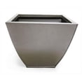 thumbnail image 1 of Dark Gray Finish Metal Planter, 1 of 1