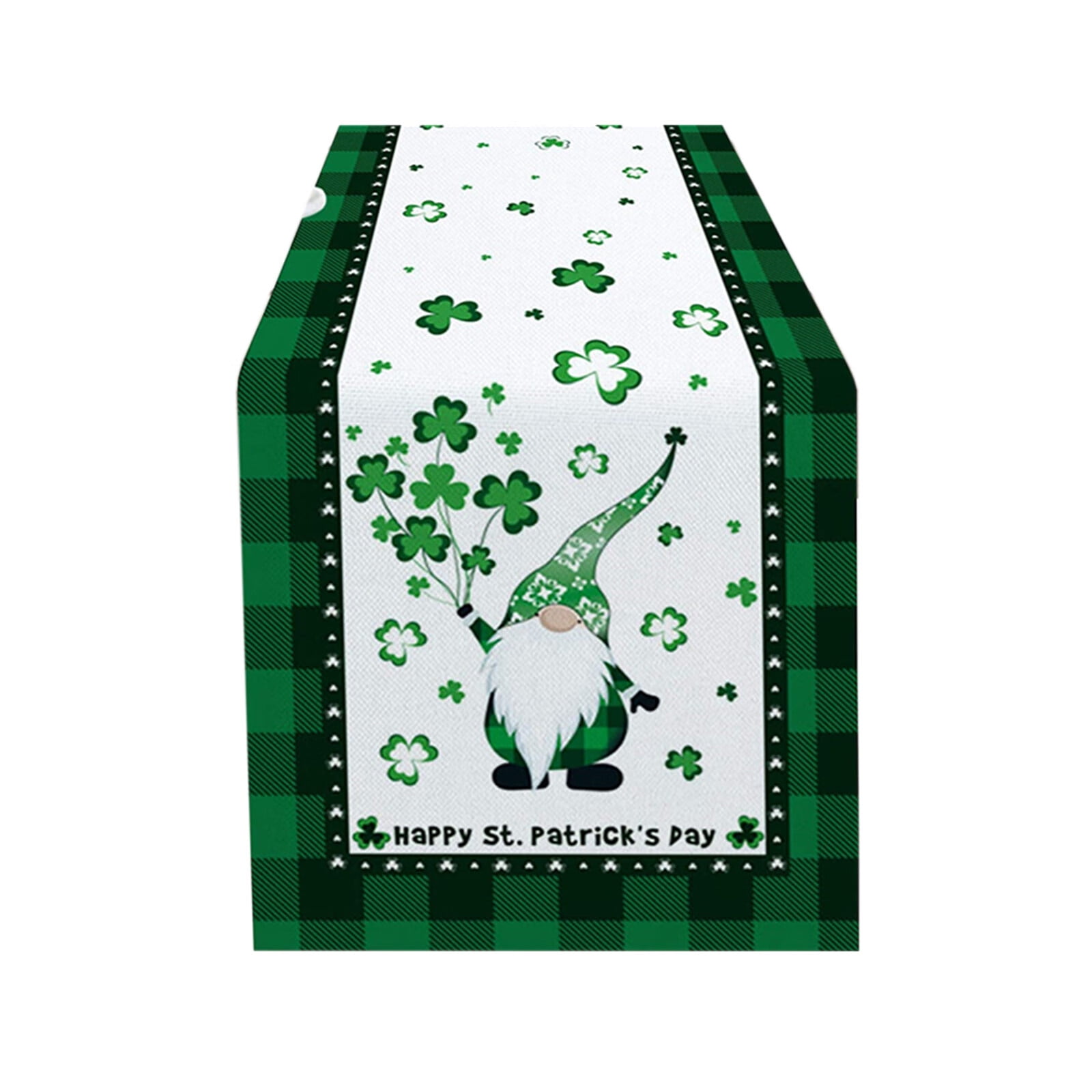 Jpgif St. Patrick's Day Printed Dining Table Runner For Family Holiday