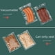 thumbnail image 1 of Bolsa de envasado al vacío para alimentos frescos, comercial, transparente, brillante y sellada de plástico compuesto, 1 of 4